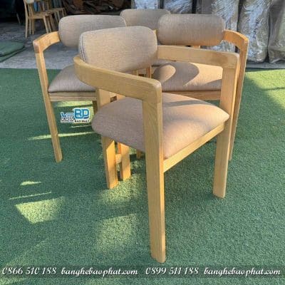 Ghế pamplona chair gỗ Ash bọc nệm