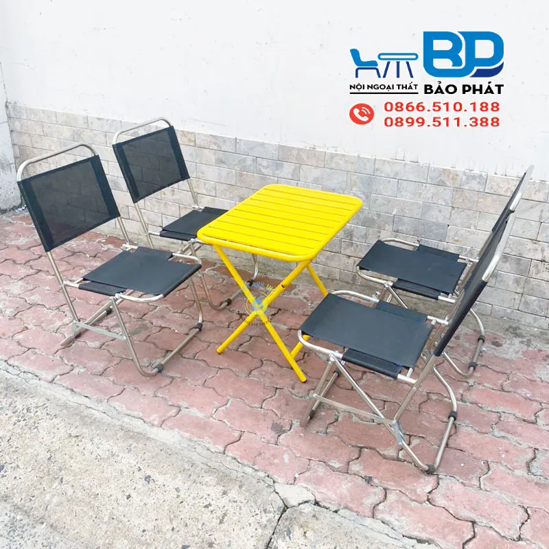 Ghế xếp inox là gì?