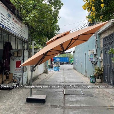 Giá dù lệch tâm nghiêng 3 mét