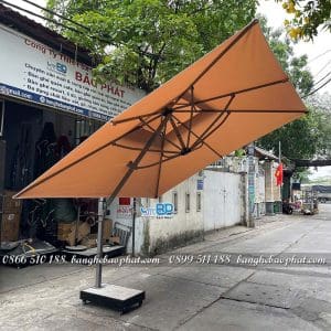 Dù lệch tâm nghiêng 3m x 3m 9 Giá dù lệch tâm nghiêng 3 mét