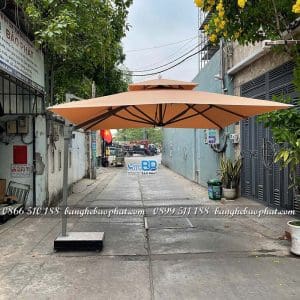 Dù lệch tâm nghiêng 3m x 3m 8 Giá dù lệch tâm nghiêng 3 mét