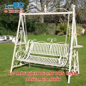 15+ mẫu xích đu sắt đơn giản, đáng mua nhất [timect]