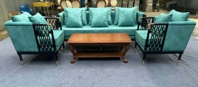 Sofa gỗ nhà hàng cafe sofa Chawoo gỗ Ash