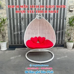 Top 20 mẫu xích đu giọt nước được yêu thích nhất [timect]