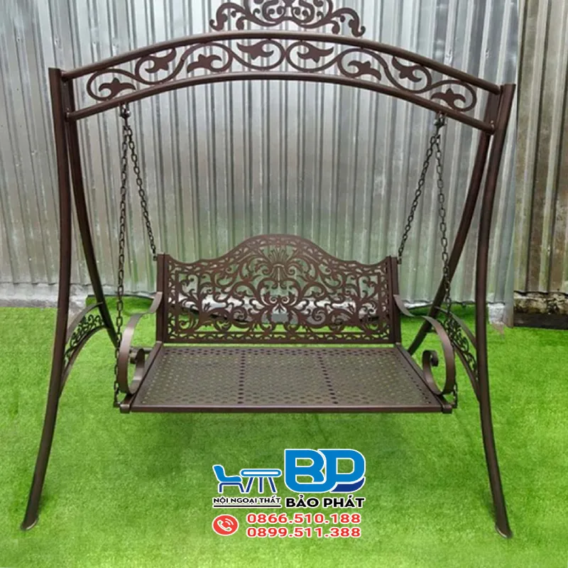 Xích đu sắt khung chữ A