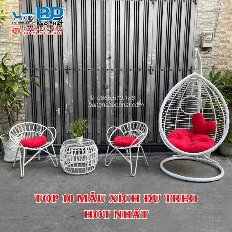 Top 10 mẫu xích đu treo hot nhất [timect]