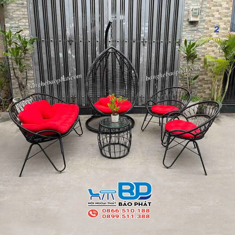 Xích đu trong nhà tạo không gian thư giãn thoải mái, lý tưởng