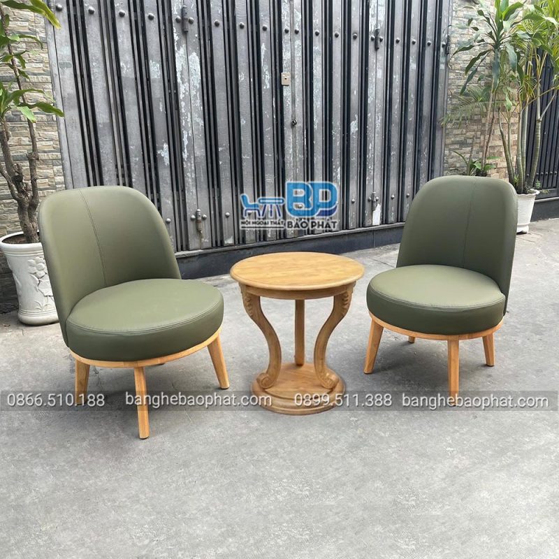Sofa gỗ nệm Velvet