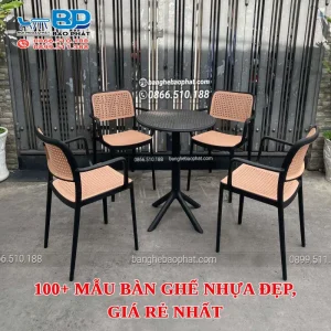 100+ mẫu bàn ghế nhựa đẹp, giá rẻ nhất [timect]