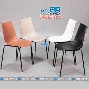Ghế nhựa chân sắt AMELI11