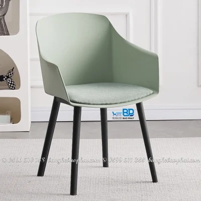 Ghế nhựa đúc cao cấp 3030A xanh