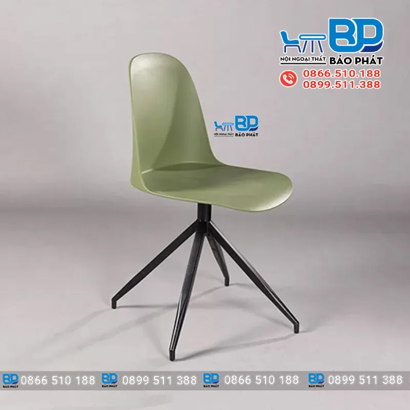 Ghế nhựa lùn chân sắt GAI71