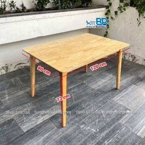 Kích thước bàn ăn gỗ