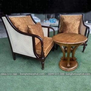 Sofa Club indochine gỗ nệm