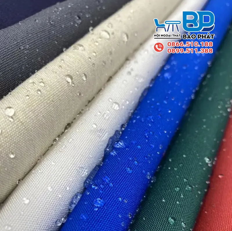 Vải dù Acrylic là gì? Đặc tính, ưu điểm và ứng dụng 15 Vải acrylic chống thấm nước cực tốt