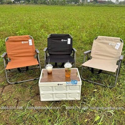 Bàn ghế camping xếp gọn khung nhôm nhập khẩu