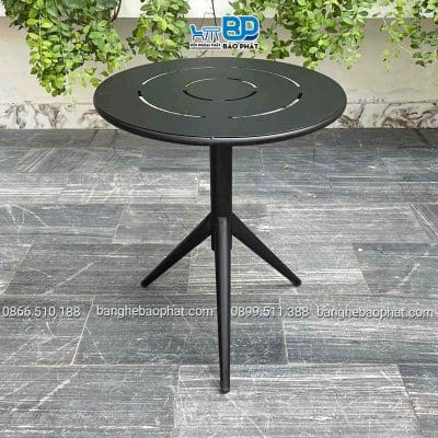 bàn ghế sắt cafe ngoài trời ghế xương cá