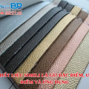 Chất liệu Simili là gì? Đặc điểm, ưu điểm và ứng dụng