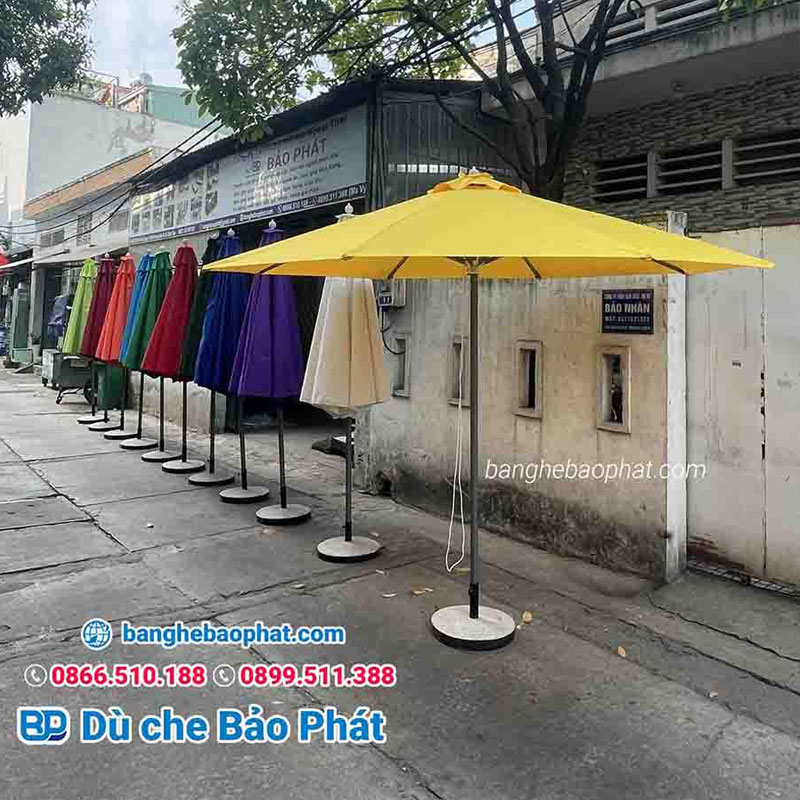 Ưu điểm của dù che cho ban công