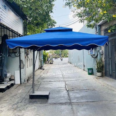 Dù che nắng mưa ngoài trời lệch tâm vuông 3 mét