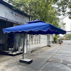 Dù che nắng mưa ngoài trời lệch tâm vuông 3 mét
