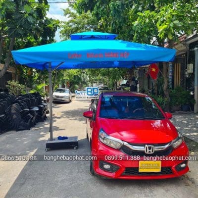 Dù che xe ô tô lệch tâm vuông 3m x 3m