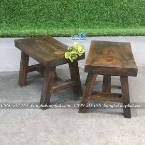 Bàn ghế cafe gỗ thông BGGTBP002 9 Ghế cafe gỗ thông BGGTBP002