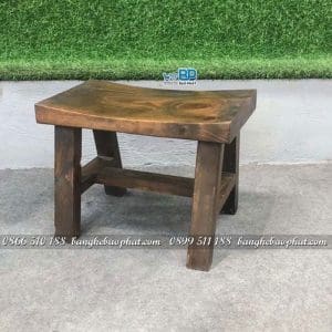 Bàn ghế cafe gỗ thông BGGTBP002 11 Ghế cafe gỗ thông BGGTBP002