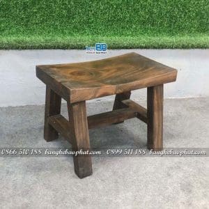 Bàn ghế cafe gỗ thông BGGTBP002 10 Ghế cafe gỗ thông BGGTBP002