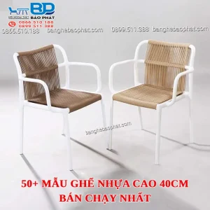 50+ mẫu ghế nhựa cao 40cm bán chạy nhất [timect]