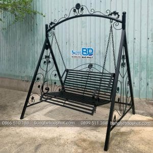 Xích đu sắt hộp sơn tĩnh điện XĐSBP004 9 Xích đu sắt hộp sơn tĩnh điện XĐSBP004