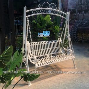 Xích đu sắt mỹ thuật XĐSBP002