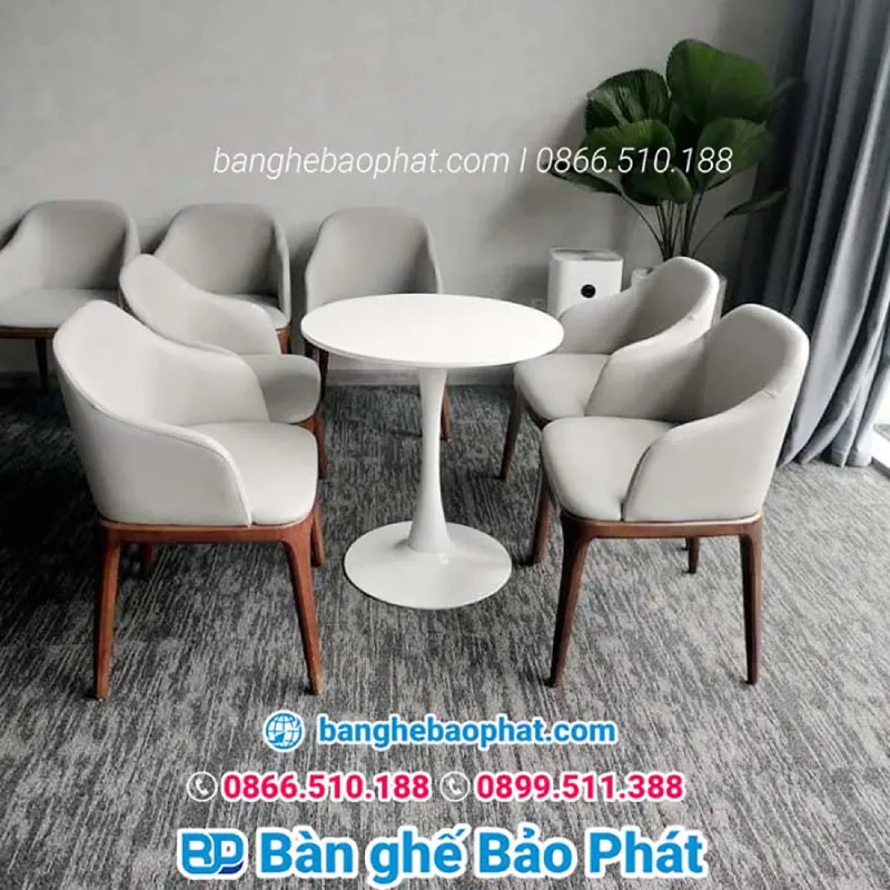 Bàn ghế cafe gỗ