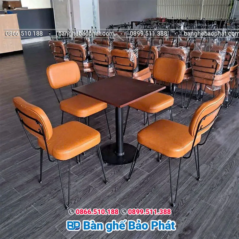 Bàn ghế cafe sắt
