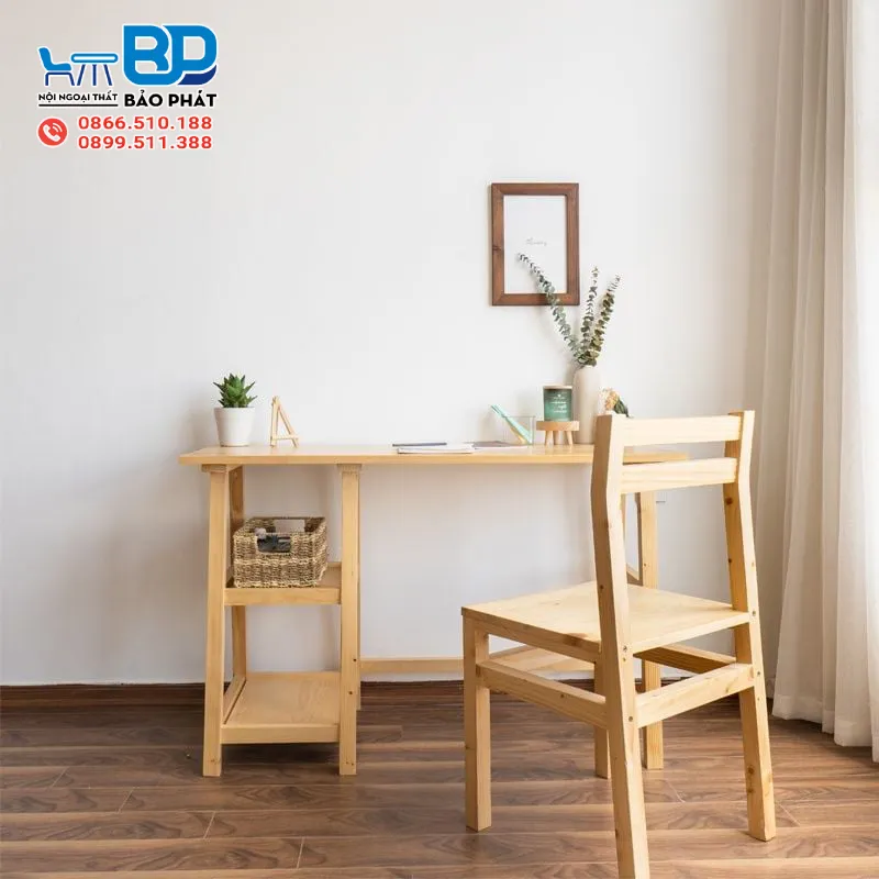 Gỗ Thông là gì? Đặc điểm, Ưu nhược điểm và Ứng dụng của gỗ Thông 14 Bàn ghế làm từ gỗ thông