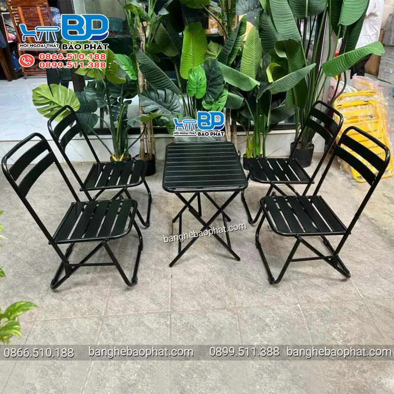Bàn ghế xếp là gì?