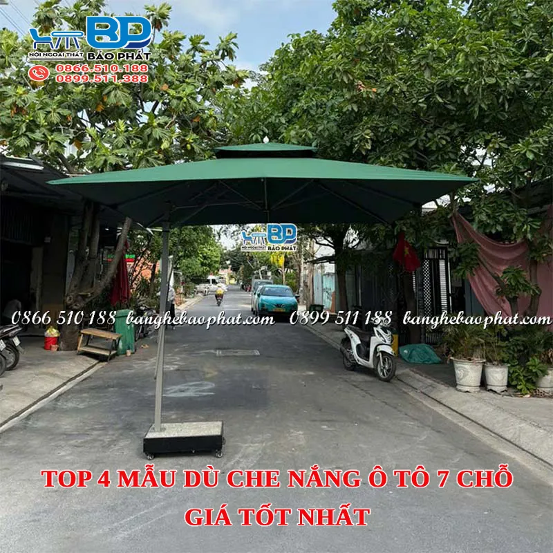Top 4 mẫu dù che nắng ô tô 7 chỗ giá tốt nhất [timect]