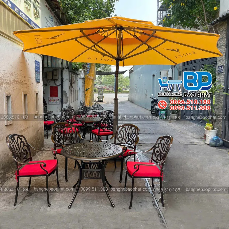 Dịch Vụ In Dù Che Nắng Uy Tín, Giá Tốt 10 Dù che nắng ứng dụng phổ biến trong nhiều không gian