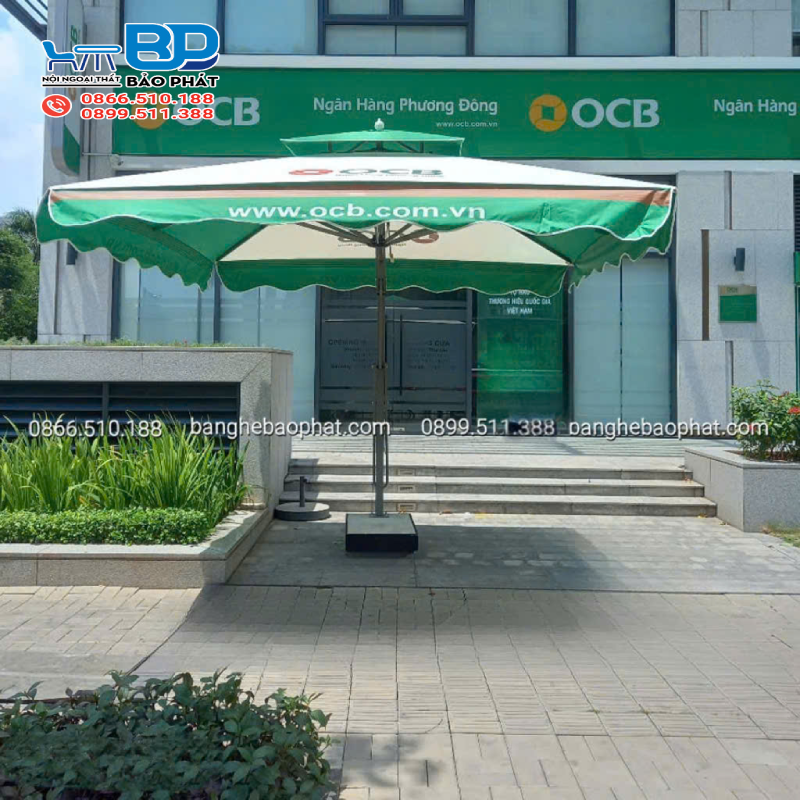 Dù che nắng có chống tia UV không? Những mẫu ô kháng tia UV 18 Dù quảng cáo chống tia UV