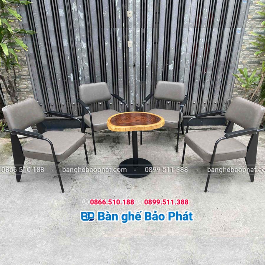 Sofa sắt bọc nệm Napa