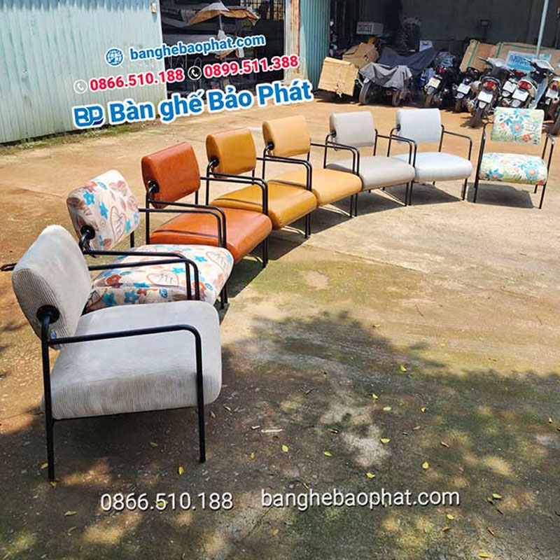 Ưu điểm của ghế sofa sắt nệm