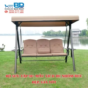 Bộ sưu tập 50+ mẫu xích đu nhôm đúc đẹp, giá tốt [timect]