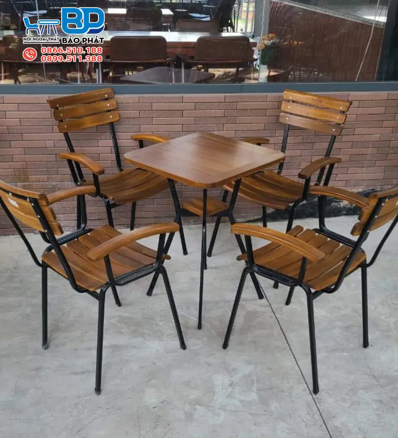 Bàn ghế cafe Fansipan đẹp mắt