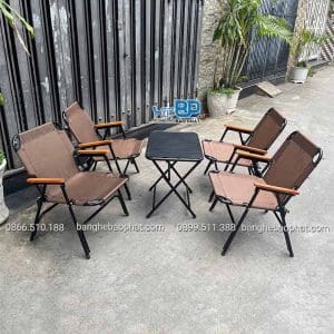 Bàn Ghế Xếp Cafe Camping Sport 10 bàn ghế cafe camping sport