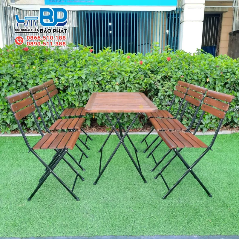 Bộ bàn ghế Fansipan cho không gian quán cafe