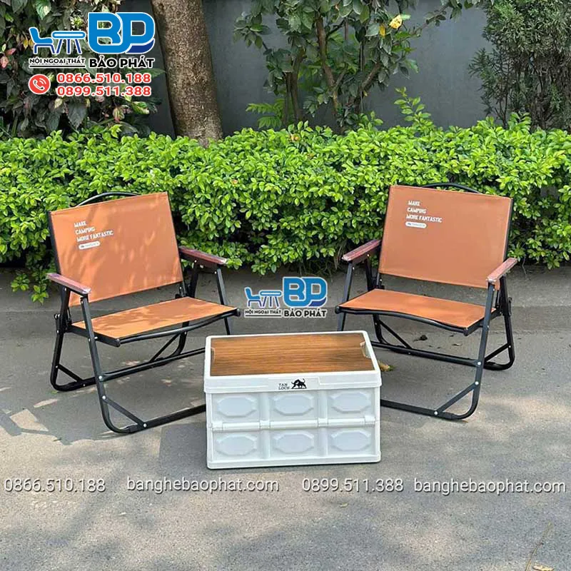 Ghế camping gấp gọn Bavai