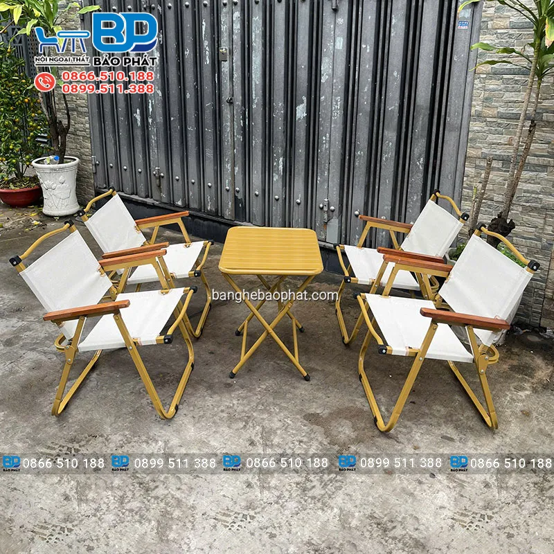 Ghế camping thanh lý lưới gấp gọn