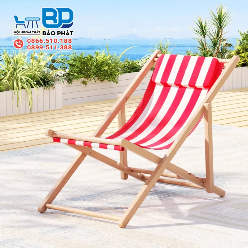 Ghế đi biển mang lại cảm giác thư giãn tuyệt vời