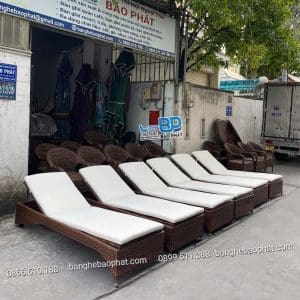 Ghế Hồ Bơi Mây Nhựa GHBBP033 5 Ghế hồ bơi mây nhựa GHBBP033