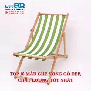 Top 10 mẫu ghế võng gỗ đẹp, chất lượng tốt nhất [timect]
